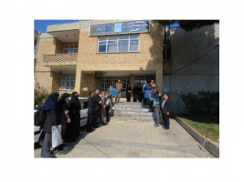 تجمع اعتراضی به حمله صهیونیست ها به بیمارستانی در غزه در دانشکده کشاورزی و منابع طبیعی اهر